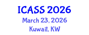 International Conference on Anthropological and Sociological Sciences (ICASS) March 23, 2026 - Kuwait, Kuwait