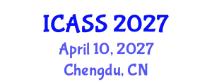 International Conference on Anthropological and Sociological Sciences (ICASS) April 10, 2027 - Chengdu, China