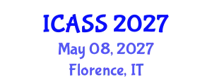 International Conference on Anthropological and Sociological Sciences (ICASS) May 08, 2027 - Florence, Italy