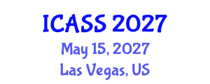 International Conference on Anthropological and Sociological Sciences (ICASS) May 15, 2027 - Las Vegas, United States