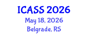 International Conference on Anthropological and Sociological Sciences (ICASS) May 18, 2026 - Belgrade, Serbia