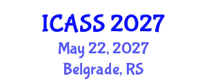 International Conference on Anthropological and Sociological Sciences (ICASS) May 22, 2027 - Belgrade, Serbia