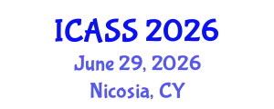 International Conference on Anthropological and Sociological Sciences (ICASS) June 29, 2026 - Nicosia, Cyprus