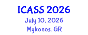 International Conference on Anthropological and Sociological Sciences (ICASS) July 10, 2026 - Mykonos, Greece