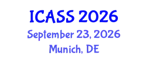 International Conference on Anthropological and Sociological Sciences (ICASS) September 23, 2026 - Munich, Germany