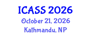 International Conference on Anthropological and Sociological Sciences (ICASS) October 21, 2026 - Kathmandu, Nepal