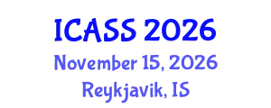 International Conference on Anthropological and Sociological Sciences (ICASS) November 15, 2026 - Reykjavik, Iceland