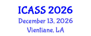 International Conference on Anthropological and Sociological Sciences (ICASS) December 13, 2026 - Vientiane, Laos
