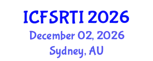 International Conference on Food Science Research, Technology and Innovation (ICFSRTI) December 02, 2026 - Sydney, Australia