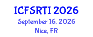 International Conference on Food Science Research, Technology and Innovation (ICFSRTI) September 16, 2026 - Nice, France