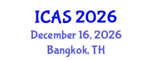 International Conference on Aquaculture and Fisheries (ICAS) December 16, 2026 - Bangkok, Thailand
