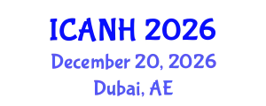International Conference on Aquatic Nutrition and Health (ICANH) December 20, 2026 - Dubai, United Arab Emirates