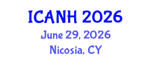International Conference on Aquatic Nutrition and Health (ICANH) June 29, 2026 - Nicosia, Cyprus