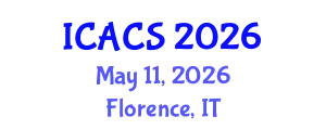 International Conference on Agronomy and Crop Sciences (ICACS) May 11, 2026 - Florence, Italy