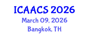 International Conference on Agriculture, Agronomy and Crop Sciences (ICAACS) March 09, 2026 - Bangkok, Thailand