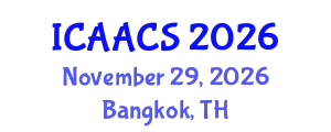 International Conference on Agriculture, Agronomy and Crop Sciences (ICAACS) November 29, 2026 - Bangkok, Thailand