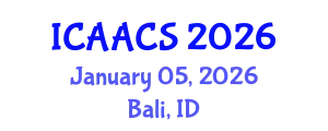 International Conference on Agriculture, Agronomy and Crop Sciences (ICAACS) January 05, 2026 - Bali, Indonesia