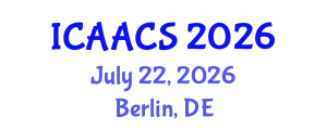 International Conference on Agriculture, Agronomy and Crop Sciences (ICAACS) July 22, 2026 - Berlin, Germany