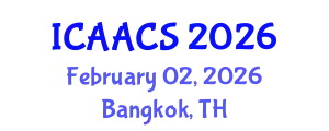 International Conference on Agriculture, Agronomy and Crop Sciences (ICAACS) February 02, 2026 - Bangkok, Thailand