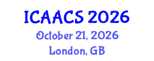 International Conference on Agriculture, Agronomy and Crop Sciences (ICAACS) October 21, 2026 - London, United Kingdom
