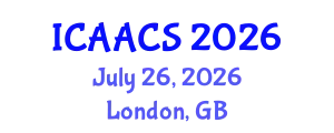 International Conference on Agriculture, Agronomy and Crop Sciences (ICAACS) July 26, 2026 - London, United Kingdom