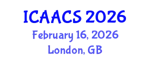 International Conference on Agriculture, Agronomy and Crop Sciences (ICAACS) February 16, 2026 - London, United Kingdom