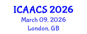 International Conference on Agriculture, Agronomy and Crop Sciences (ICAACS) March 09, 2026 - London, United Kingdom