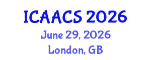 International Conference on Agriculture, Agronomy and Crop Sciences (ICAACS) June 29, 2026 - London, United Kingdom