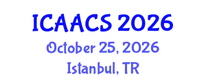 International Conference on Agriculture, Agronomy and Crop Sciences (ICAACS) October 25, 2026 - Istanbul, Turkey