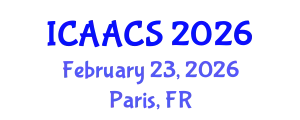 International Conference on Agriculture, Agronomy and Crop Sciences (ICAACS) February 23, 2026 - Paris, France