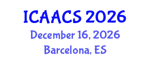 International Conference on Agriculture, Agronomy and Crop Sciences (ICAACS) December 16, 2026 - Barcelona, Spain