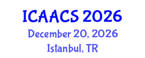 International Conference on Agriculture, Agronomy and Crop Sciences (ICAACS) December 20, 2026 - Istanbul, Turkey