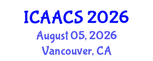 International Conference on Agriculture, Agronomy and Crop Sciences (ICAACS) August 05, 2026 - Vancouver, Canada