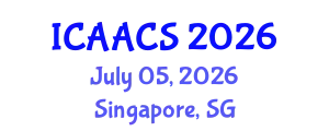 International Conference on Agriculture, Agronomy and Crop Sciences (ICAACS) July 05, 2026 - Singapore, Singapore