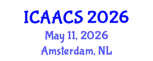 International Conference on Agriculture, Agronomy and Crop Sciences (ICAACS) May 11, 2026 - Amsterdam, Netherlands