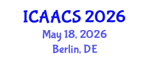 International Conference on Agriculture, Agronomy and Crop Sciences (ICAACS) May 18, 2026 - Berlin, Germany