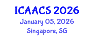 International Conference on Agriculture, Agronomy and Crop Sciences (ICAACS) January 05, 2026 - Singapore, Singapore