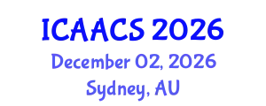 International Conference on Agriculture, Agronomy and Crop Sciences (ICAACS) December 02, 2026 - Sydney, Australia