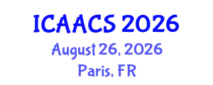 International Conference on Agriculture, Agronomy and Crop Sciences (ICAACS) August 26, 2026 - Paris, France