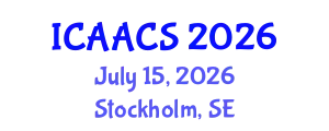 International Conference on Agriculture, Agronomy and Crop Sciences (ICAACS) July 15, 2026 - Stockholm, Sweden