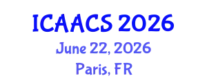 International Conference on Agriculture, Agronomy and Crop Sciences (ICAACS) June 22, 2026 - Paris, France