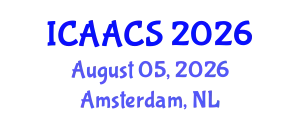 International Conference on Agriculture, Agronomy and Crop Sciences (ICAACS) August 05, 2026 - Amsterdam, Netherlands