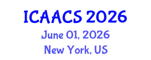 International Conference on Agriculture, Agronomy and Crop Sciences (ICAACS) June 01, 2026 - New York, United States
