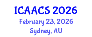 International Conference on Agriculture, Agronomy and Crop Sciences (ICAACS) February 23, 2026 - Sydney, Australia