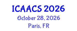 International Conference on Agriculture, Agronomy and Crop Sciences (ICAACS) October 28, 2026 - Paris, France