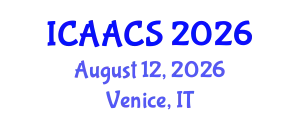 International Conference on Agriculture, Agronomy and Crop Sciences (ICAACS) August 12, 2026 - Venice, Italy