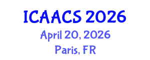 International Conference on Agriculture, Agronomy and Crop Sciences (ICAACS) April 20, 2026 - Paris, France