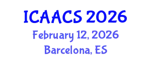 International Conference on Agriculture, Agronomy and Crop Sciences (ICAACS) February 12, 2026 - Barcelona, Spain