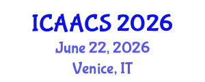 International Conference on Agriculture, Agronomy and Crop Sciences (ICAACS) June 22, 2026 - Venice, Italy