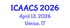 International Conference on Agriculture, Agronomy and Crop Sciences (ICAACS) April 13, 2026 - Venice, Italy